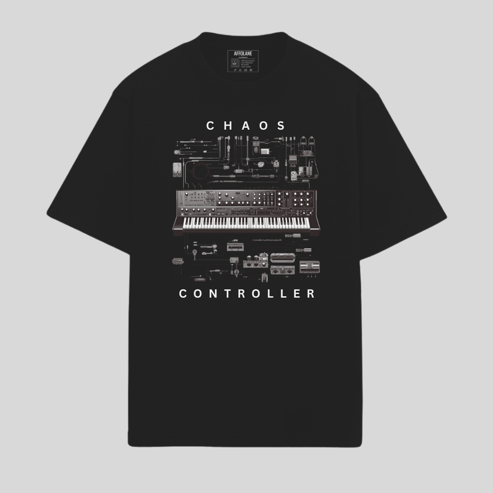 Chaos controller Oversized Tshirt - Black