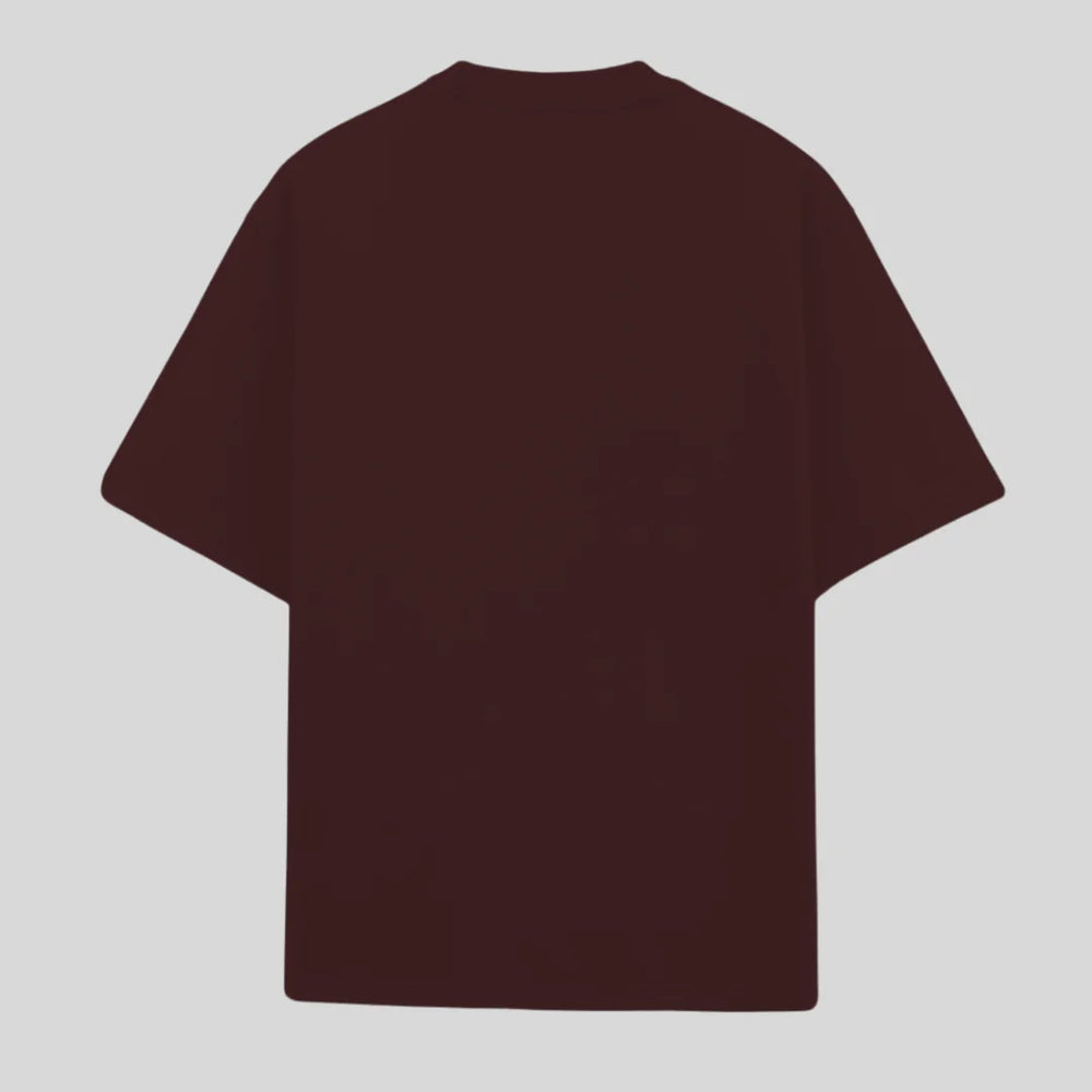 
                      
                        Unisex Oversized Solid Tshirt - Maroon
                      
                    