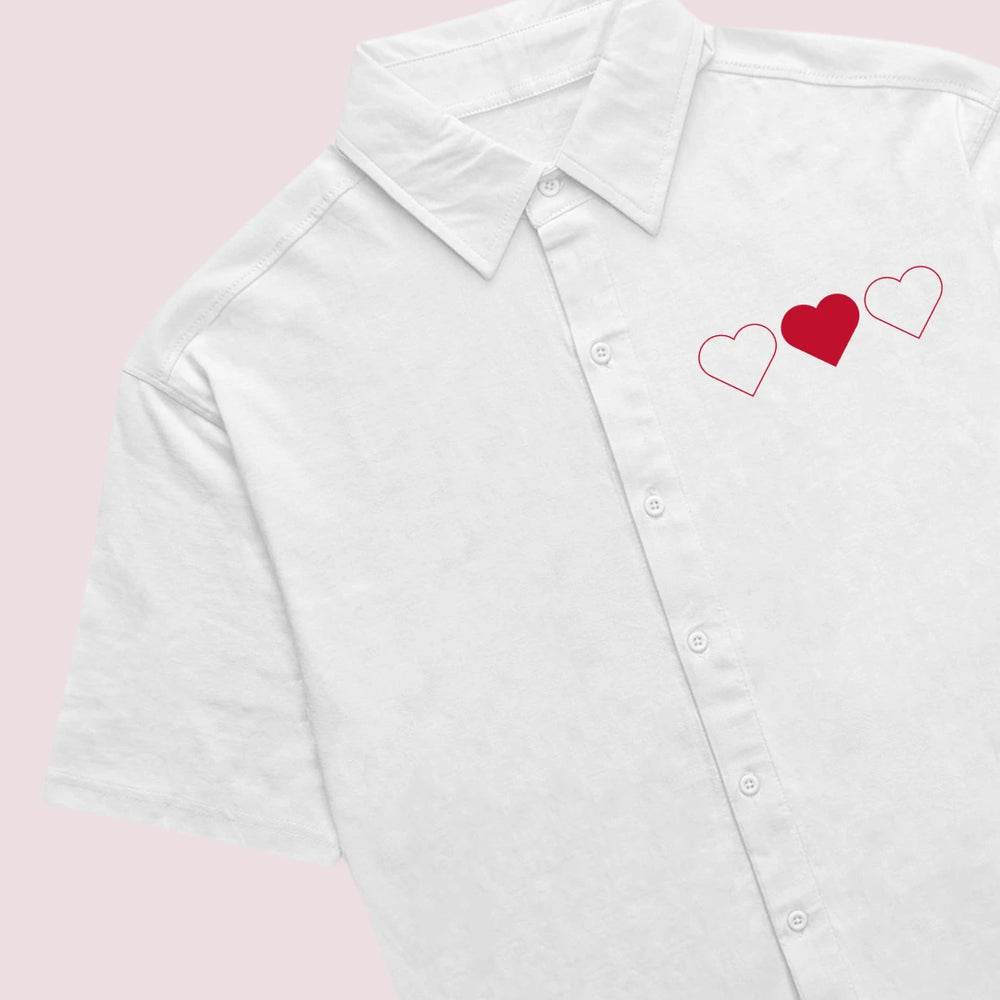 Self Love Oversized Shirt - White