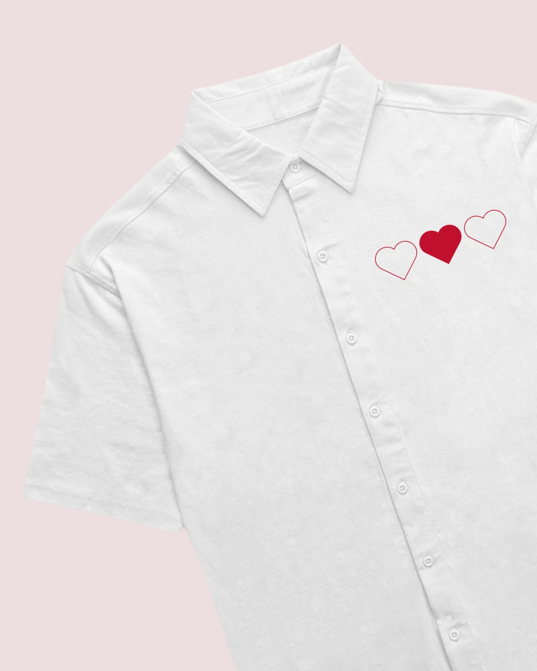 Self Love Oversized Shirt - White