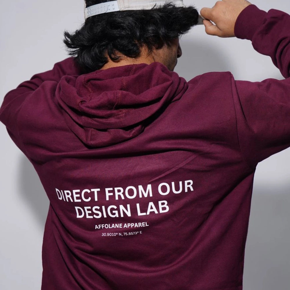 
                      
                        Design Labs Unisex Hoodie - Maroon
                      
                    