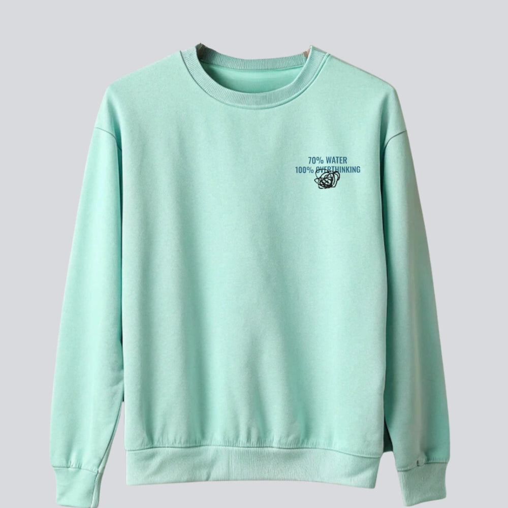 
                      
                        Overthinker Sweatshirt - Mint
                      
                    