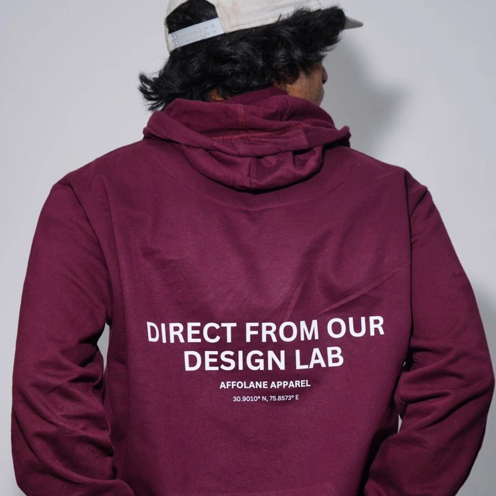 Design Labs Unisex Hoodie - Maroon