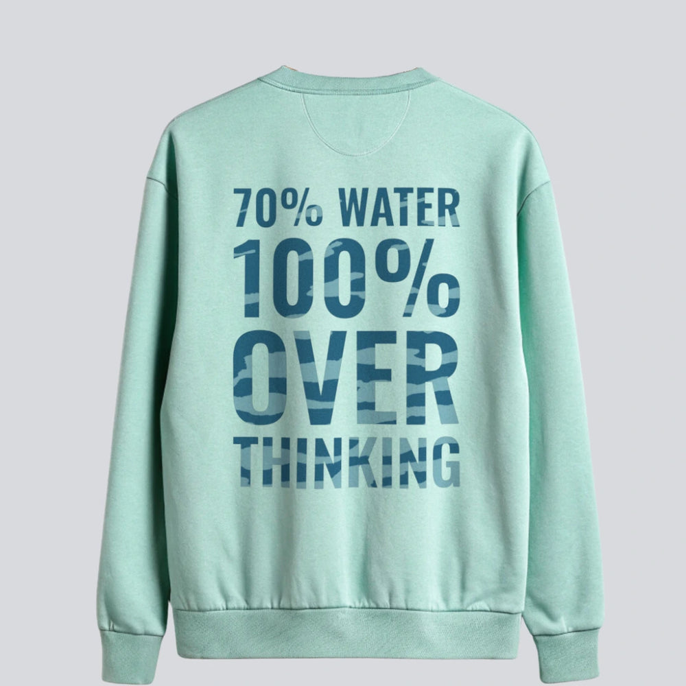 Overthinker Sweatshirt - Mint