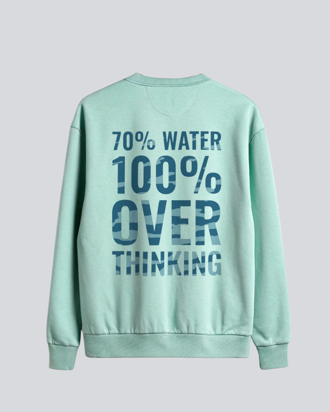 Overthinker Sweatshirt - Mint