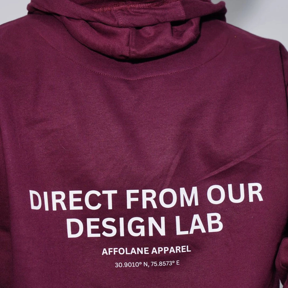 Design Labs Unisex Hoodie - Maroon