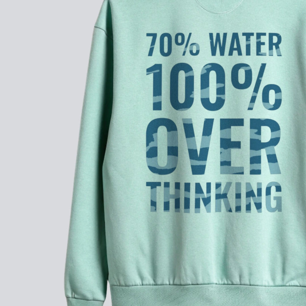 
                      
                        Overthinker Sweatshirt - Mint
                      
                    