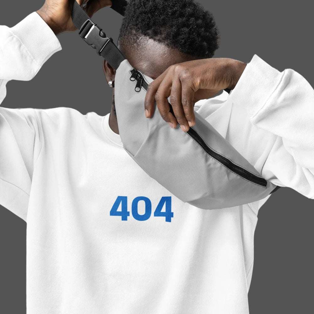 Error 404 Unisex Sweatshirt - White