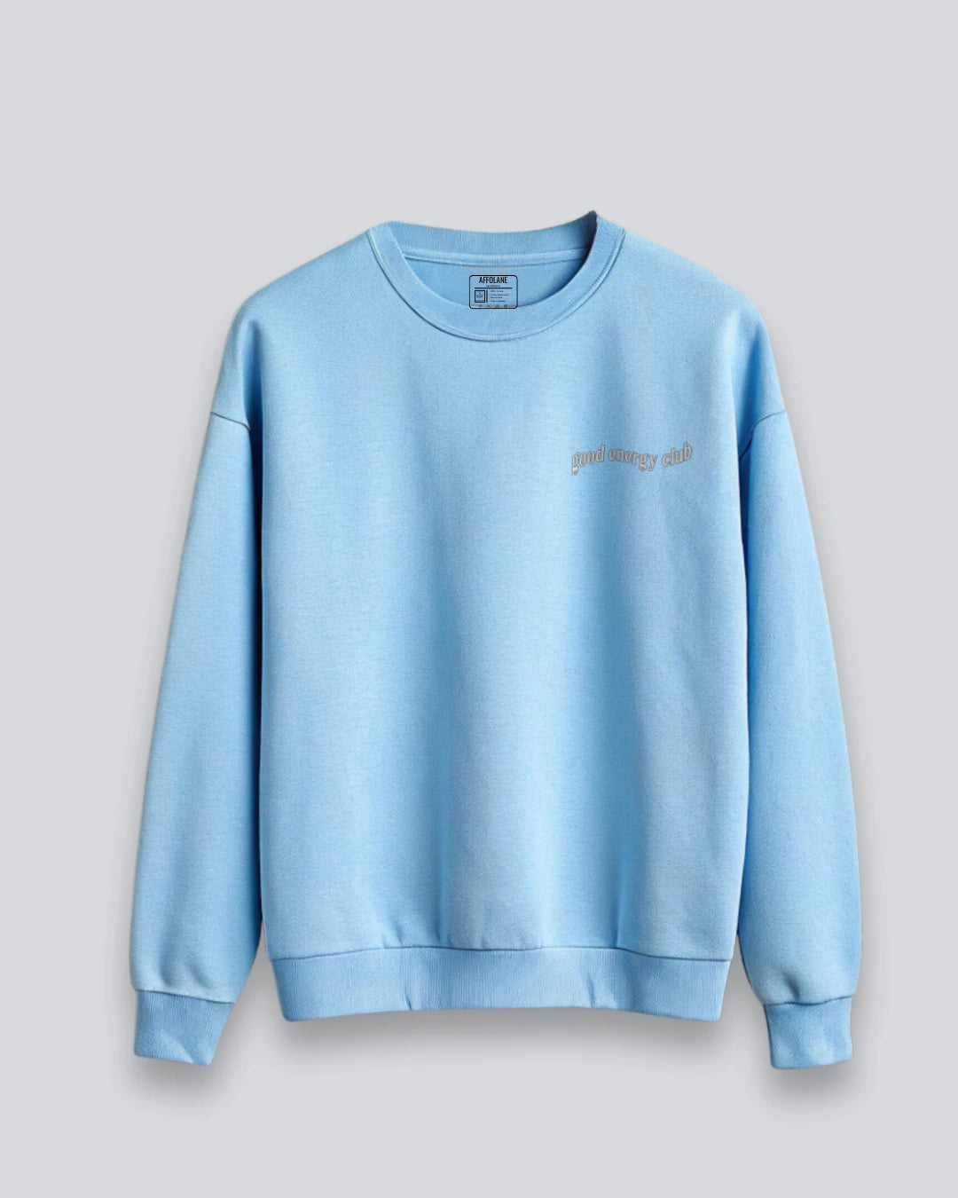 Good Energy Club Sweatshirt - Baby Blue