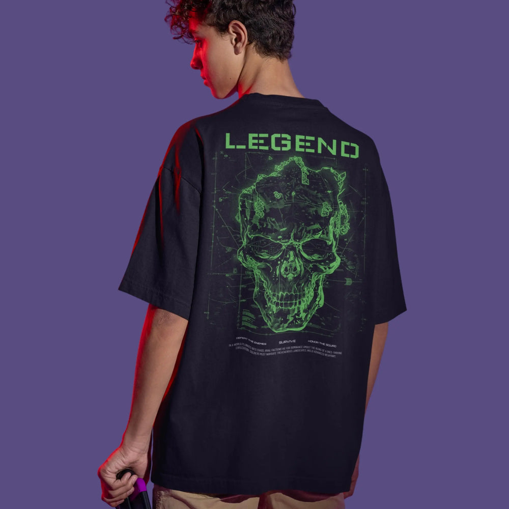 
                      
                        Fight Zone Legend Oversized Tshirt - Black
                      
                    